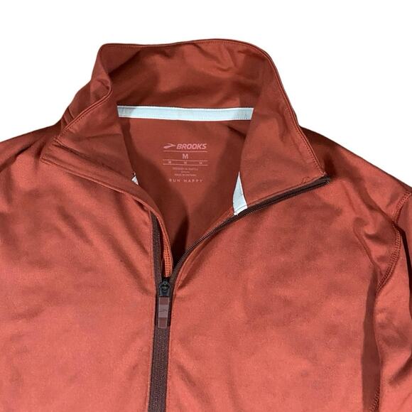 Brooks Dash 1/2 Zip Jacket - M - Picture 2 of 3